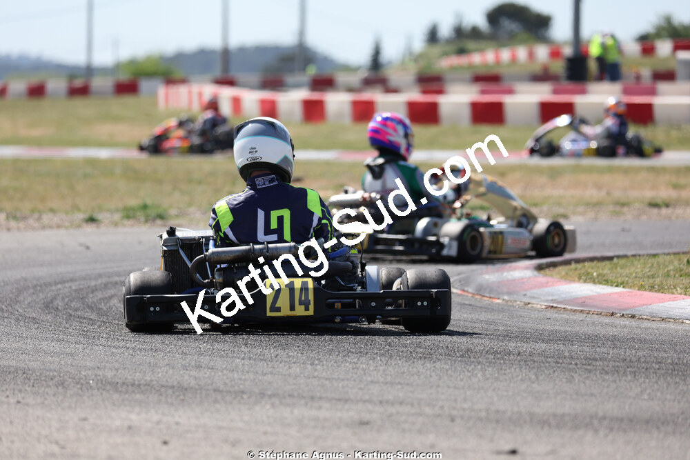 18 & 19/04/2026 : 3ème manche du Championnat de Ligue PACA à Brignoles (photos Stéphane Agnus) 2026 — karting