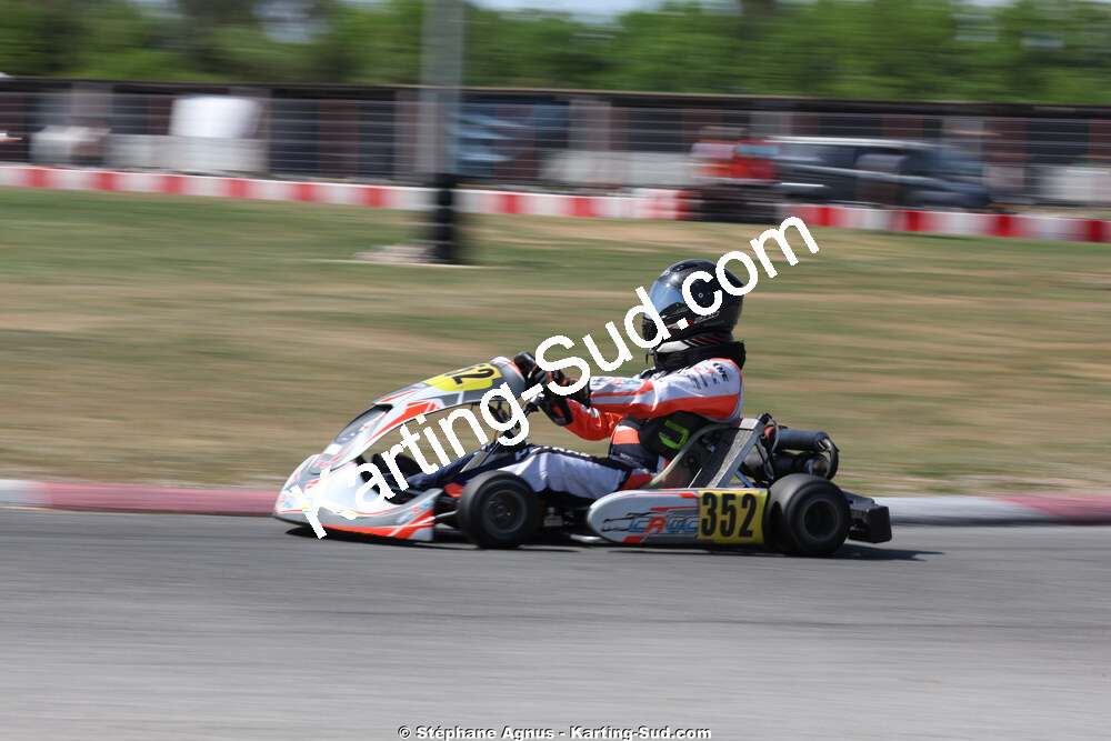 18 & 19/04/2026 : 3ème manche du Championnat de Ligue PACA à Brignoles (photos Stéphane Agnus) 2026 — karting