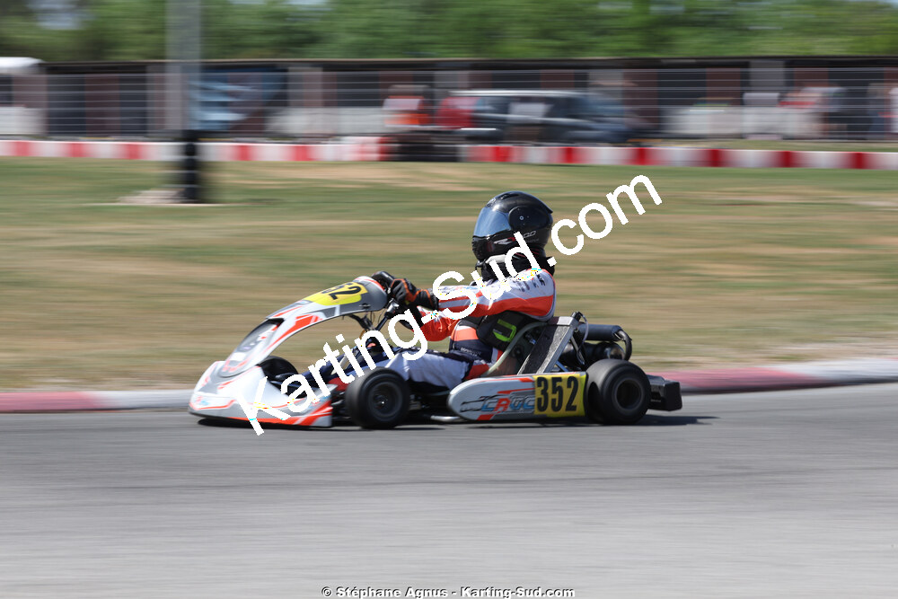 18 & 19/04/2026 : 3ème manche du Championnat de Ligue PACA à Brignoles (photos Stéphane Agnus) 2026 — karting