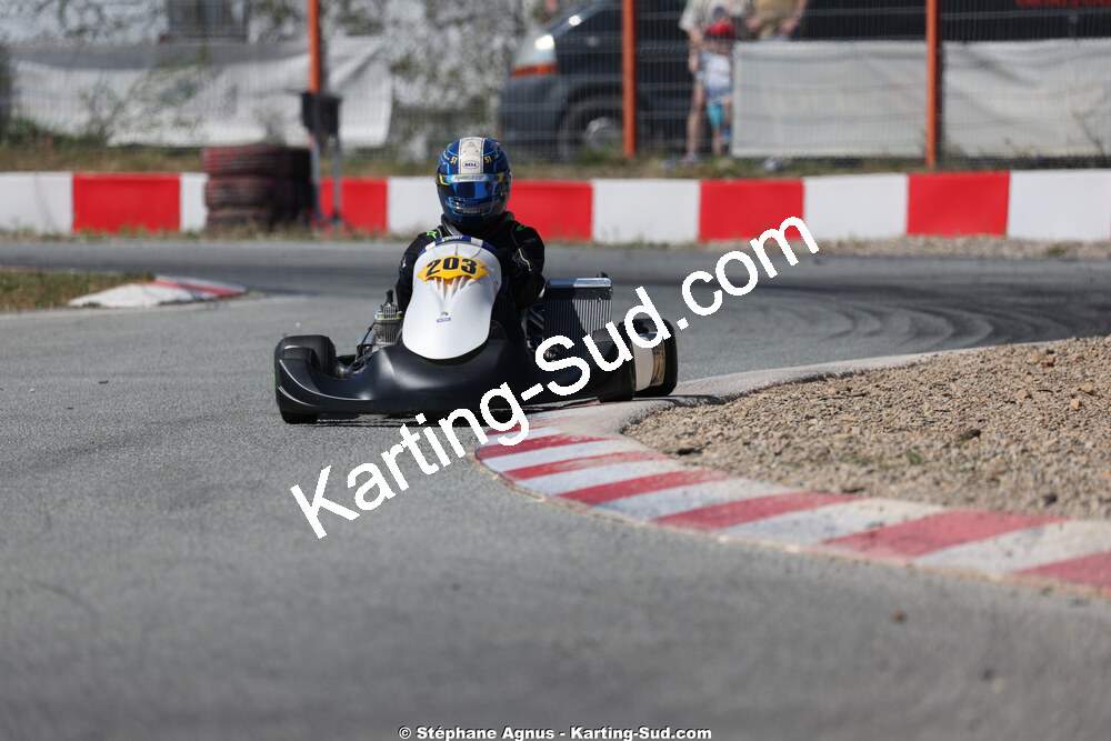 Lucas PERRUQUON — 18 & 19/04/2026 : 3ème manche du Championnat de Ligue PACA à Brignoles (photos Stéphane Agnus) 2026 — karting