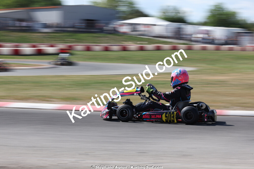 Lina SALAMANCA — 18 & 19/04/2026 : 3ème manche du Championnat de Ligue PACA à Brignoles (photos Stéphane Agnus) 2026 — karting