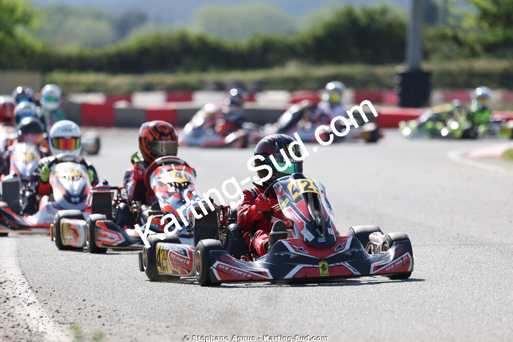18 & 19/04/2026 : 3ème manche du Championnat de Ligue PACA à Brignoles (photos Stéphane Agnus) 2026 — karting