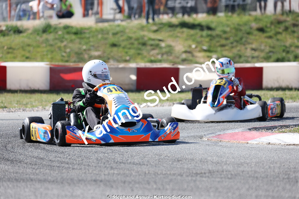 18 & 19/04/2026 : 3ème manche du Championnat de Ligue PACA à Brignoles (photos Stéphane Agnus) 2026 — karting