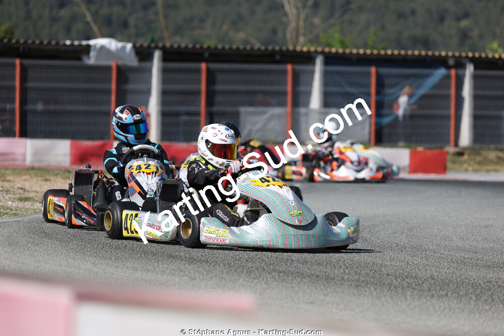 18 & 19/04/2026 : 3ème manche du Championnat de Ligue PACA à Brignoles (photos Stéphane Agnus) 2026 — karting