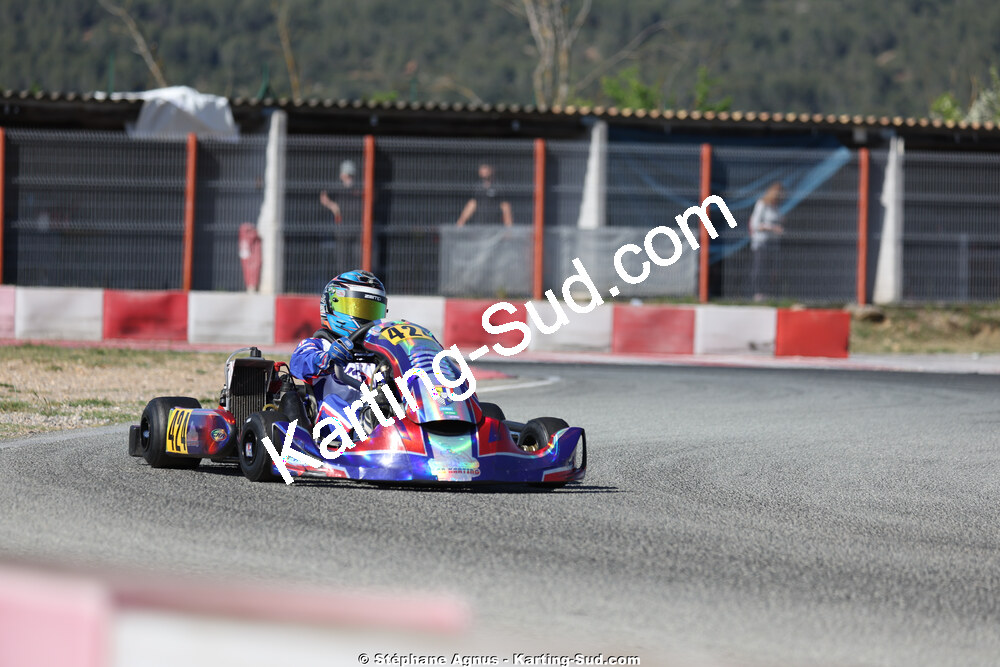 18 & 19/04/2026 : 3ème manche du Championnat de Ligue PACA à Brignoles (photos Stéphane Agnus) 2026 — karting