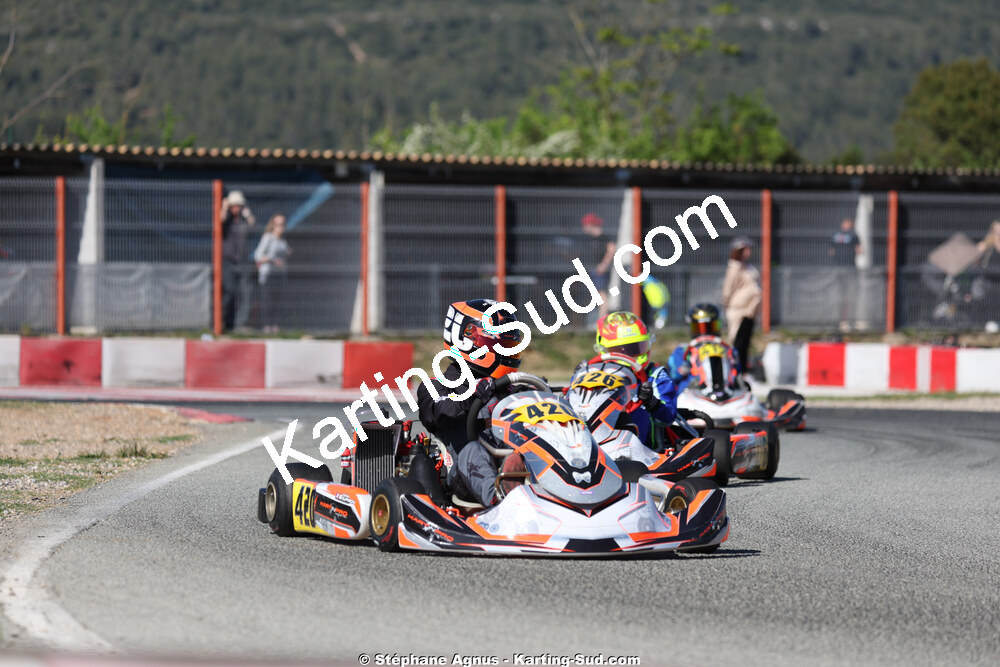 18 & 19/04/2026 : 3ème manche du Championnat de Ligue PACA à Brignoles (photos Stéphane Agnus) 2026 — karting