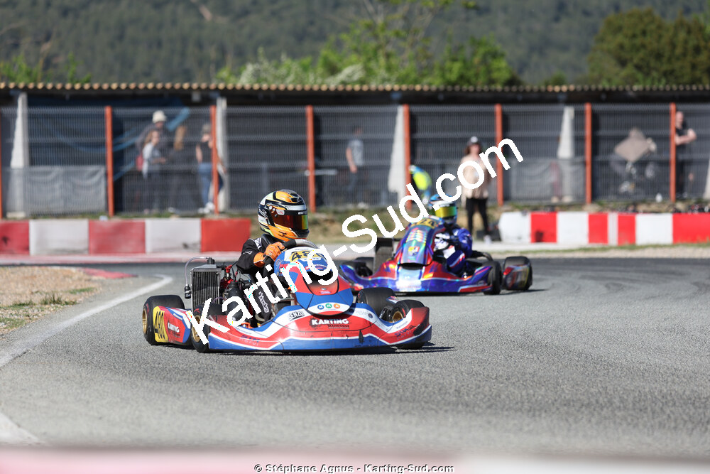 18 & 19/04/2026 : 3ème manche du Championnat de Ligue PACA à Brignoles (photos Stéphane Agnus) 2026 — karting