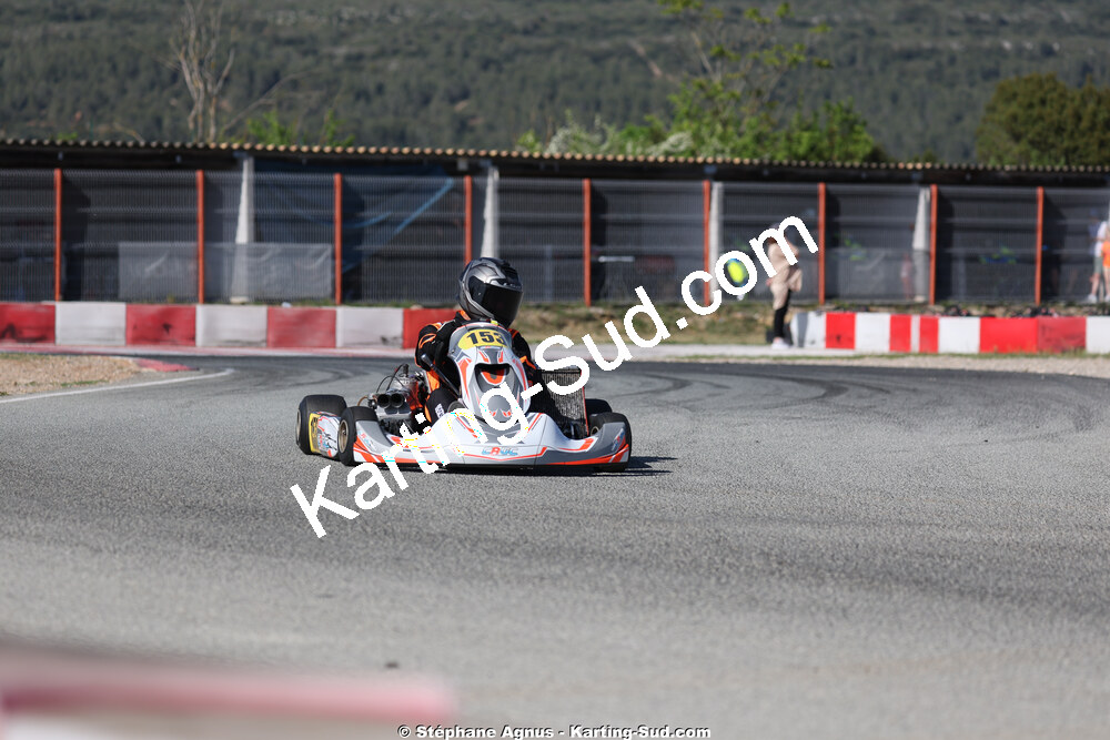 18 & 19/04/2026 : 3ème manche du Championnat de Ligue PACA à Brignoles (photos Stéphane Agnus) 2026 — karting