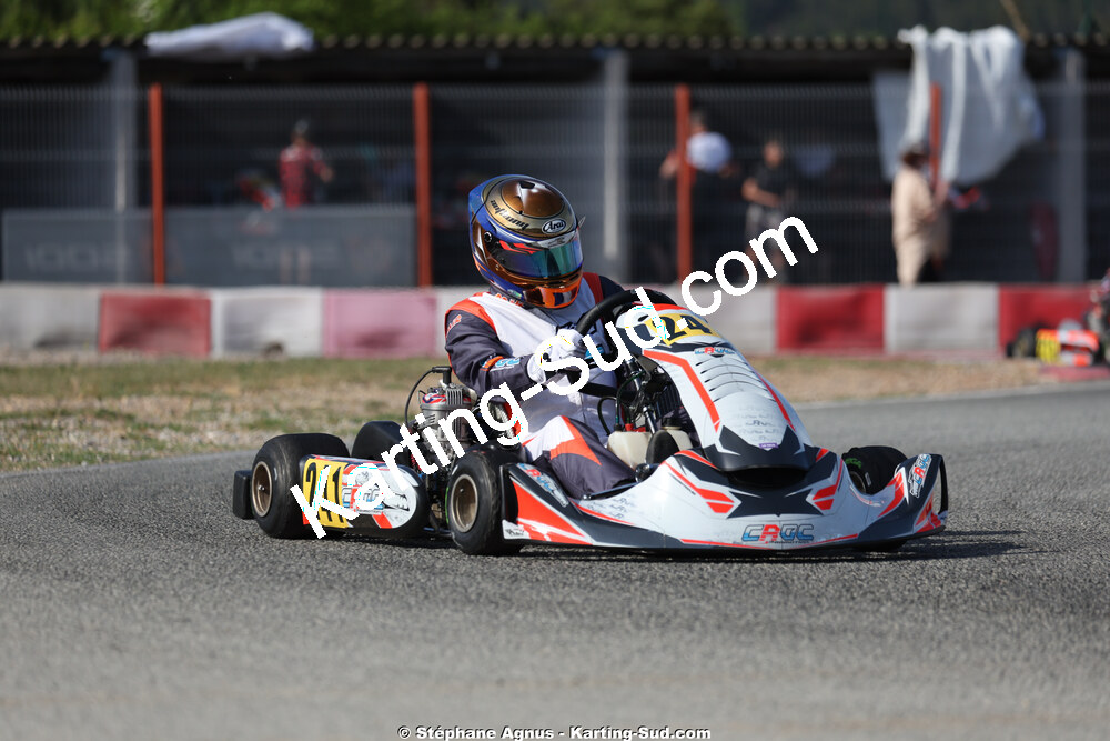 18 & 19/04/2026 : 3ème manche du Championnat de Ligue PACA à Brignoles (photos Stéphane Agnus) 2026 — karting