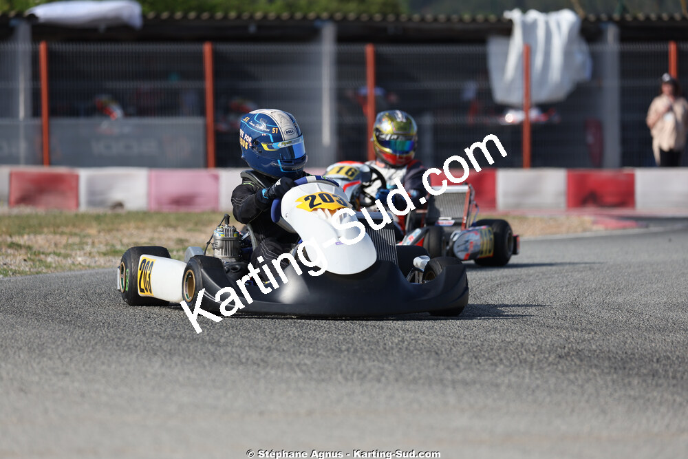 18 & 19/04/2026 : 3ème manche du Championnat de Ligue PACA à Brignoles (photos Stéphane Agnus) 2026 — karting