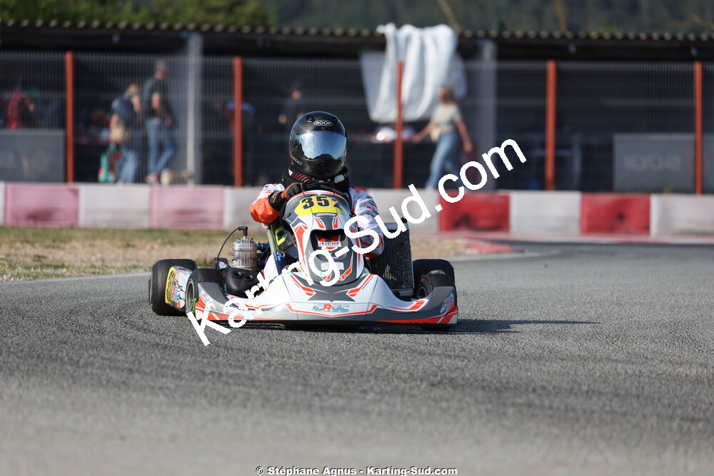 18 & 19/04/2026 : 3ème manche du Championnat de Ligue PACA à Brignoles (photos Stéphane Agnus) 2026 — karting