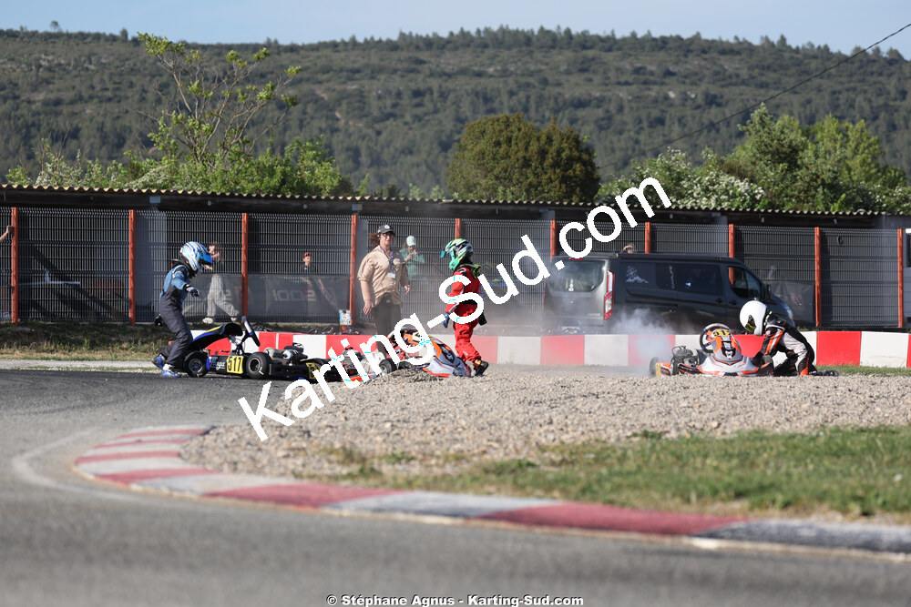 18 & 19/04/2026 : 3ème manche du Championnat de Ligue PACA à Brignoles (photos Stéphane Agnus) 2026 — karting