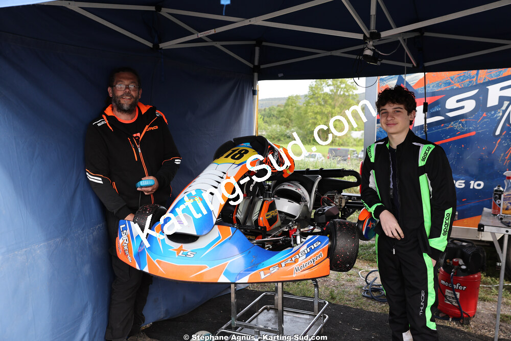 18 & 19/04/2026 : 3ème manche du Championnat de Ligue PACA à Brignoles (photos Stéphane Agnus) 2026 — karting
