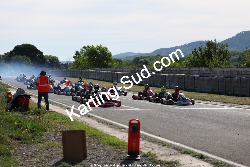 18 & 19/04/2026 : 3ème manche du Championnat de Ligue PACA à Brignoles (photos Stéphane Agnus) 2026 — karting