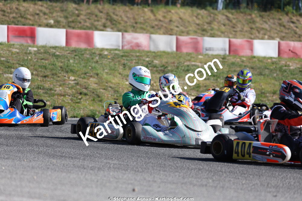 18 & 19/04/2026 : 3ème manche du Championnat de Ligue PACA à Brignoles (photos Stéphane Agnus) 2026 — karting