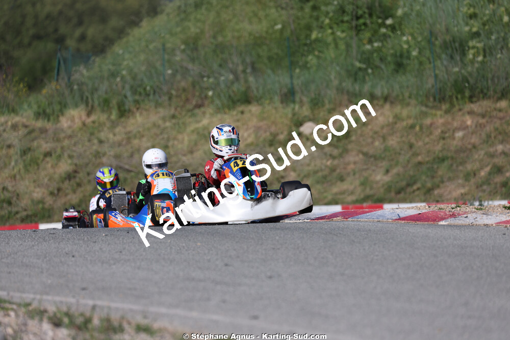 18 & 19/04/2026 : 3ème manche du Championnat de Ligue PACA à Brignoles (photos Stéphane Agnus) 2026 — karting