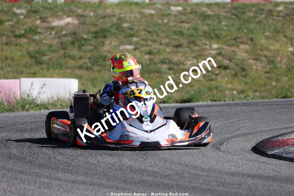 18 & 19/04/2026 : 3ème manche du Championnat de Ligue PACA à Brignoles (photos Stéphane Agnus) 2026 — karting