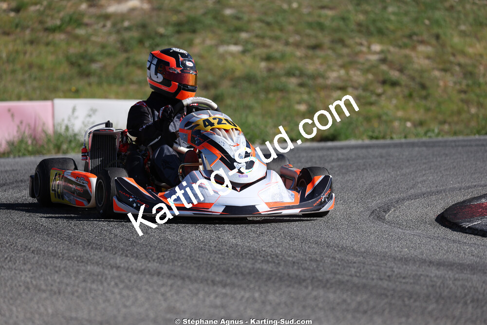 18 & 19/04/2026 : 3ème manche du Championnat de Ligue PACA à Brignoles (photos Stéphane Agnus) 2026 — karting
