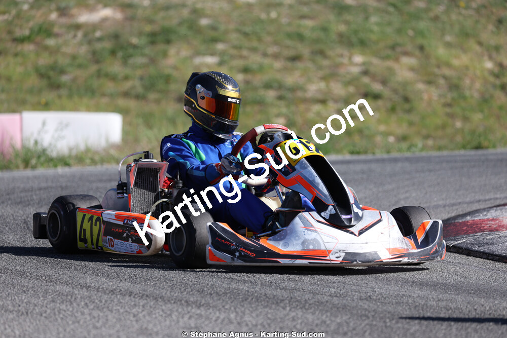 18 & 19/04/2026 : 3ème manche du Championnat de Ligue PACA à Brignoles (photos Stéphane Agnus) 2026 — karting