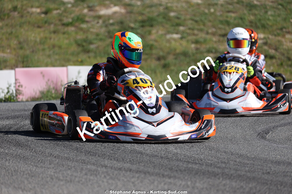 18 & 19/04/2026 : 3ème manche du Championnat de Ligue PACA à Brignoles (photos Stéphane Agnus) 2026 — karting