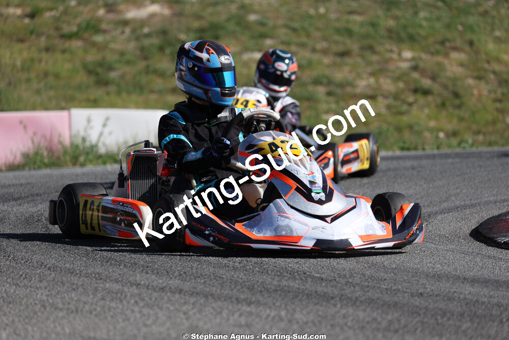18 & 19/04/2026 : 3ème manche du Championnat de Ligue PACA à Brignoles (photos Stéphane Agnus) 2026 — karting