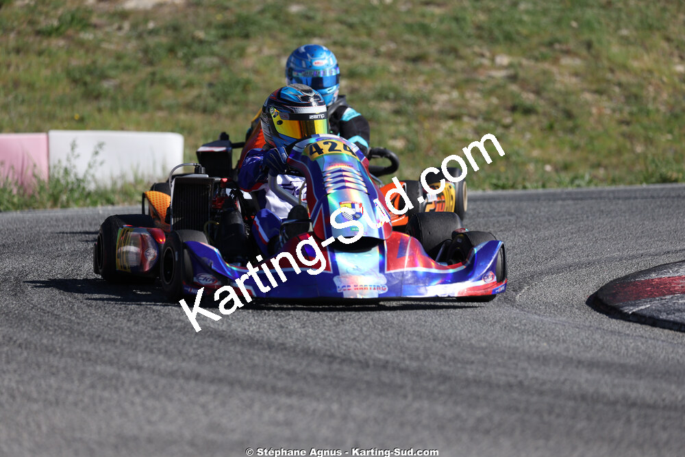 18 & 19/04/2026 : 3ème manche du Championnat de Ligue PACA à Brignoles (photos Stéphane Agnus) 2026 — karting