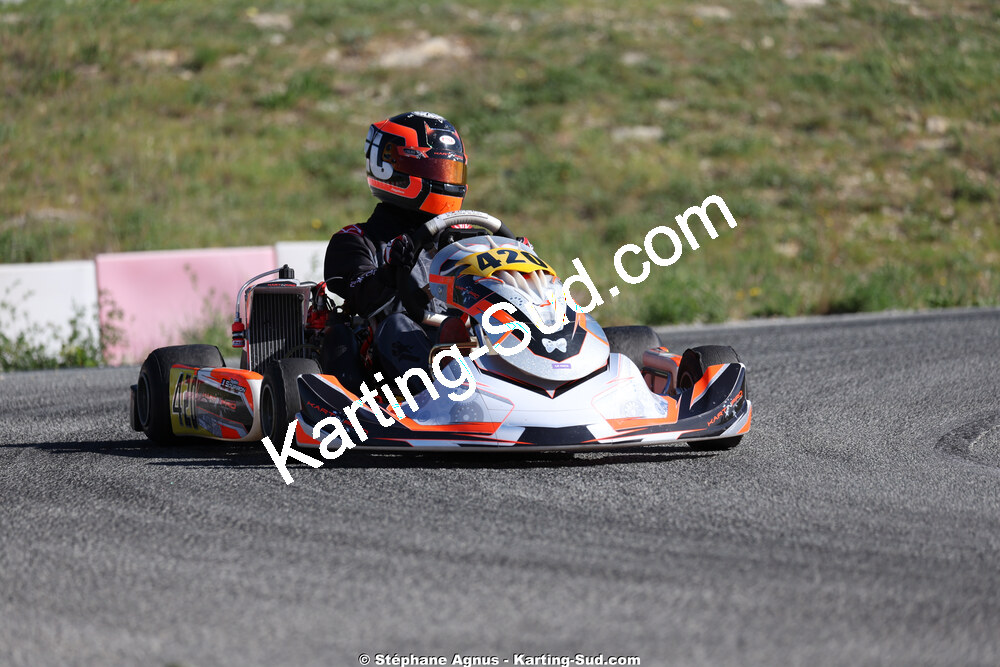 18 & 19/04/2026 : 3ème manche du Championnat de Ligue PACA à Brignoles (photos Stéphane Agnus) 2026 — karting