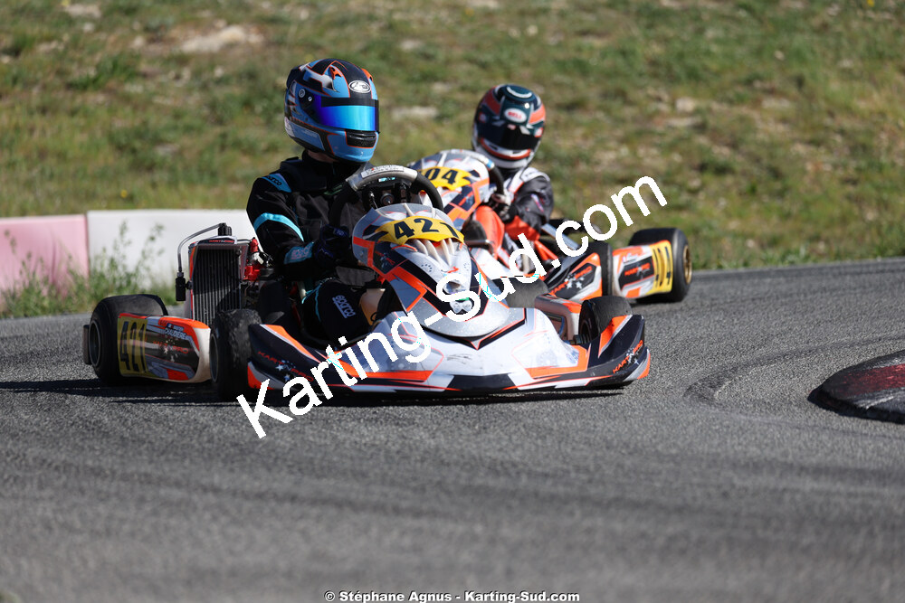 18 & 19/04/2026 : 3ème manche du Championnat de Ligue PACA à Brignoles (photos Stéphane Agnus) 2026 — karting