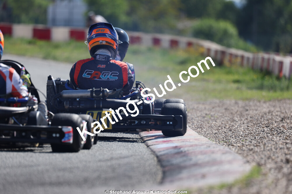 18 & 19/04/2026 : 3ème manche du Championnat de Ligue PACA à Brignoles (photos Stéphane Agnus) 2026 — karting