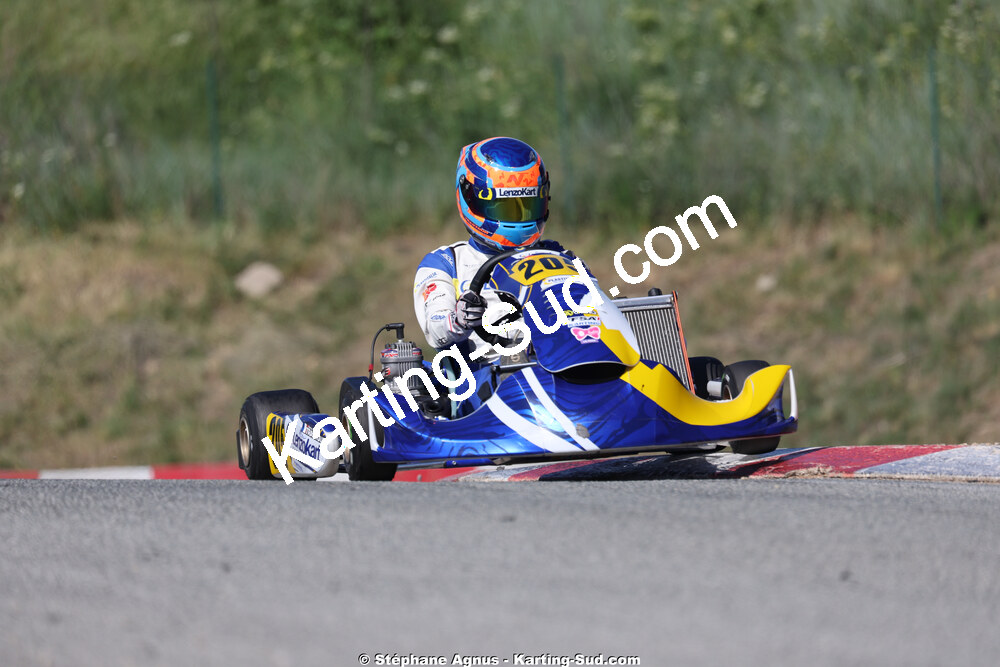 18 & 19/04/2026 : 3ème manche du Championnat de Ligue PACA à Brignoles (photos Stéphane Agnus) 2026 — karting