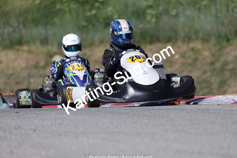 18 & 19/04/2026 : 3ème manche du Championnat de Ligue PACA à Brignoles (photos Stéphane Agnus) 2026 — karting