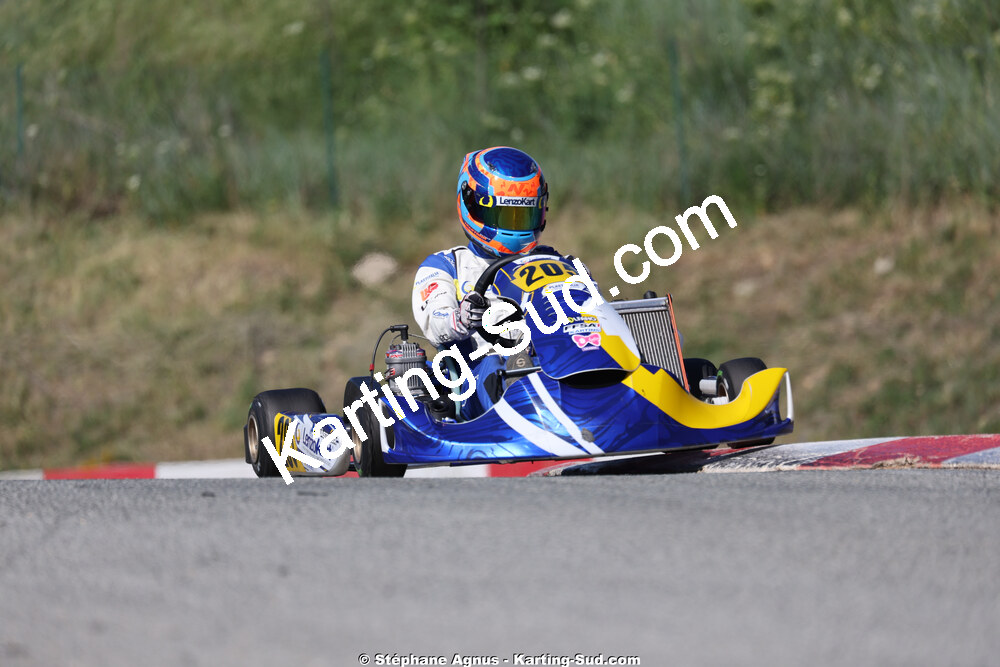 18 & 19/04/2026 : 3ème manche du Championnat de Ligue PACA à Brignoles (photos Stéphane Agnus) 2026 — karting