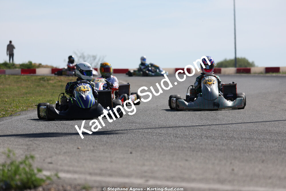 18 & 19/04/2026 : 3ème manche du Championnat de Ligue PACA à Brignoles (photos Stéphane Agnus) 2026 — karting