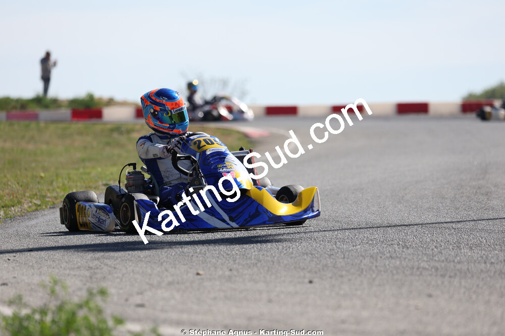 18 & 19/04/2026 : 3ème manche du Championnat de Ligue PACA à Brignoles (photos Stéphane Agnus) 2026 — karting