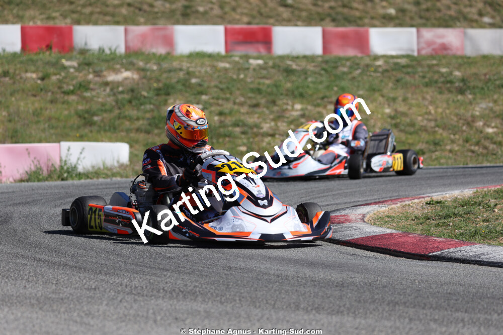 18 & 19/04/2026 : 3ème manche du Championnat de Ligue PACA à Brignoles (photos Stéphane Agnus) 2026 — karting