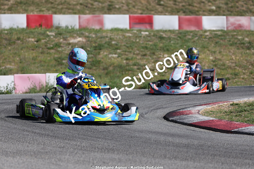18 & 19/04/2026 : 3ème manche du Championnat de Ligue PACA à Brignoles (photos Stéphane Agnus) 2026 — karting