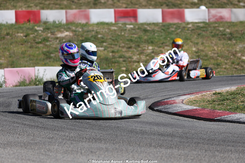 18 & 19/04/2026 : 3ème manche du Championnat de Ligue PACA à Brignoles (photos Stéphane Agnus) 2026 — karting