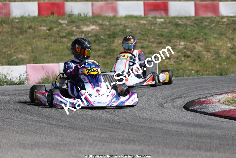 18 & 19/04/2026 : 3ème manche du Championnat de Ligue PACA à Brignoles (photos Stéphane Agnus) 2026 — karting