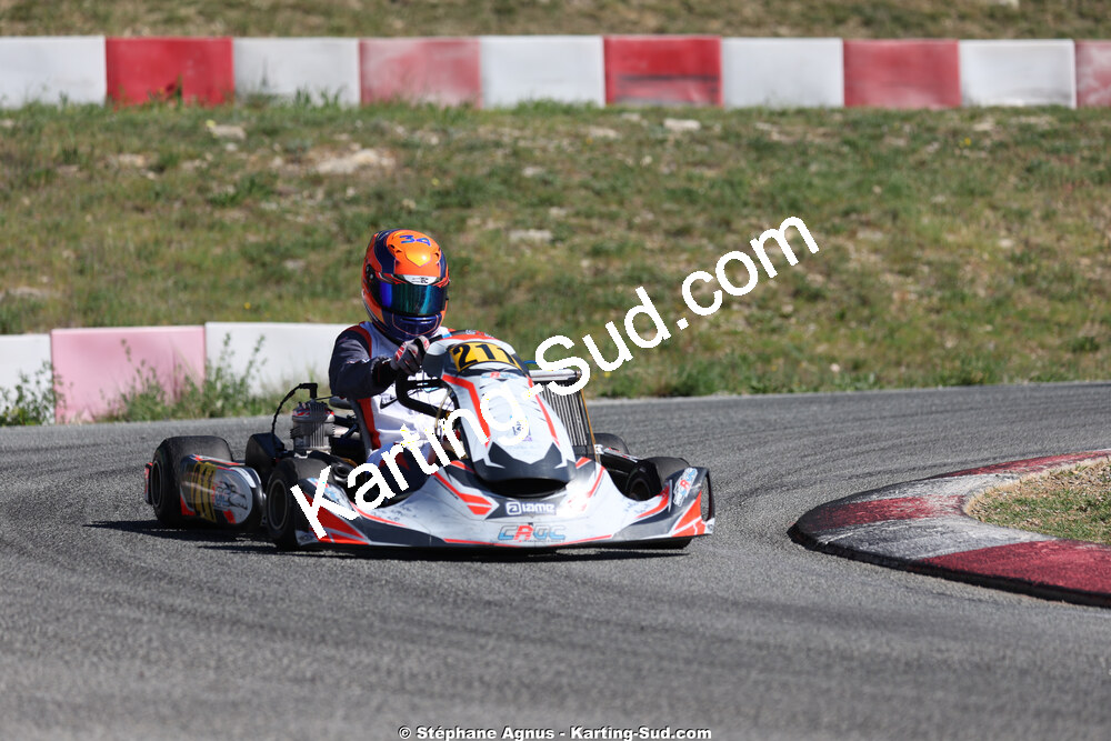 18 & 19/04/2026 : 3ème manche du Championnat de Ligue PACA à Brignoles (photos Stéphane Agnus) 2026 — karting