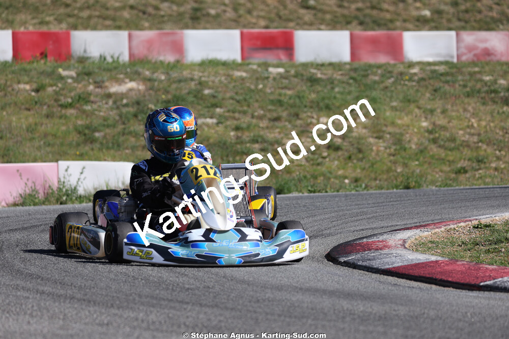 18 & 19/04/2026 : 3ème manche du Championnat de Ligue PACA à Brignoles (photos Stéphane Agnus) 2026 — karting