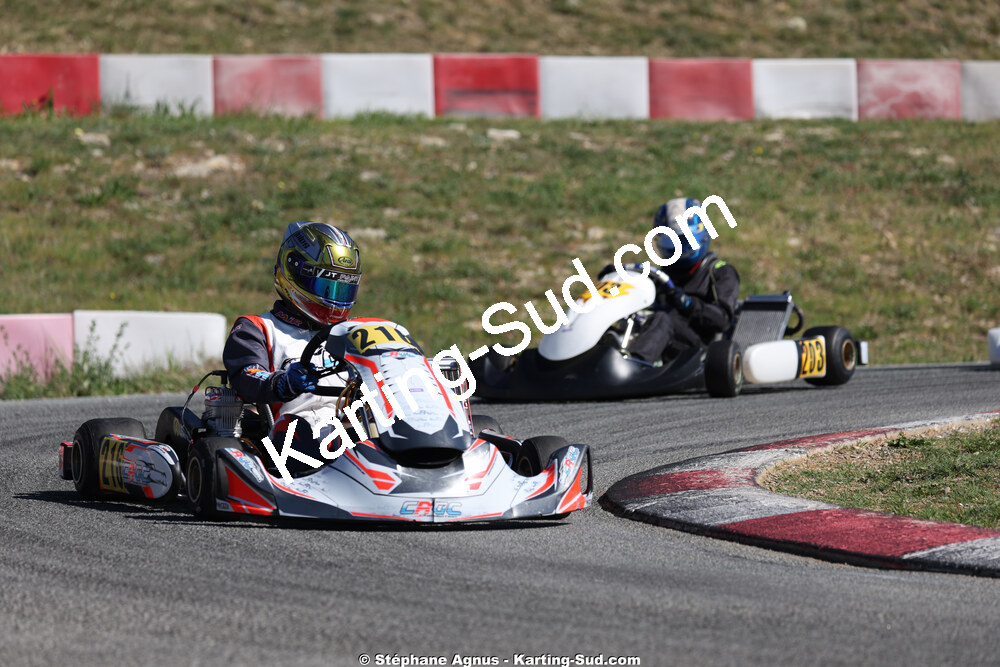 18 & 19/04/2026 : 3ème manche du Championnat de Ligue PACA à Brignoles (photos Stéphane Agnus) 2026 — karting