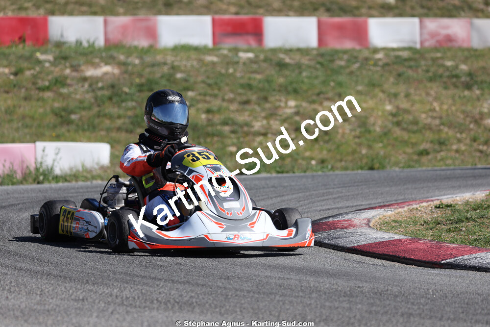18 & 19/04/2026 : 3ème manche du Championnat de Ligue PACA à Brignoles (photos Stéphane Agnus) 2026 — karting