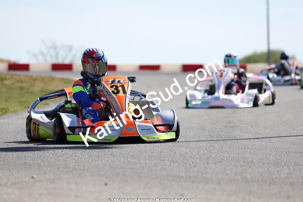 18 & 19/04/2026 : 3ème manche du Championnat de Ligue PACA à Brignoles (photos Stéphane Agnus) 2026 — karting