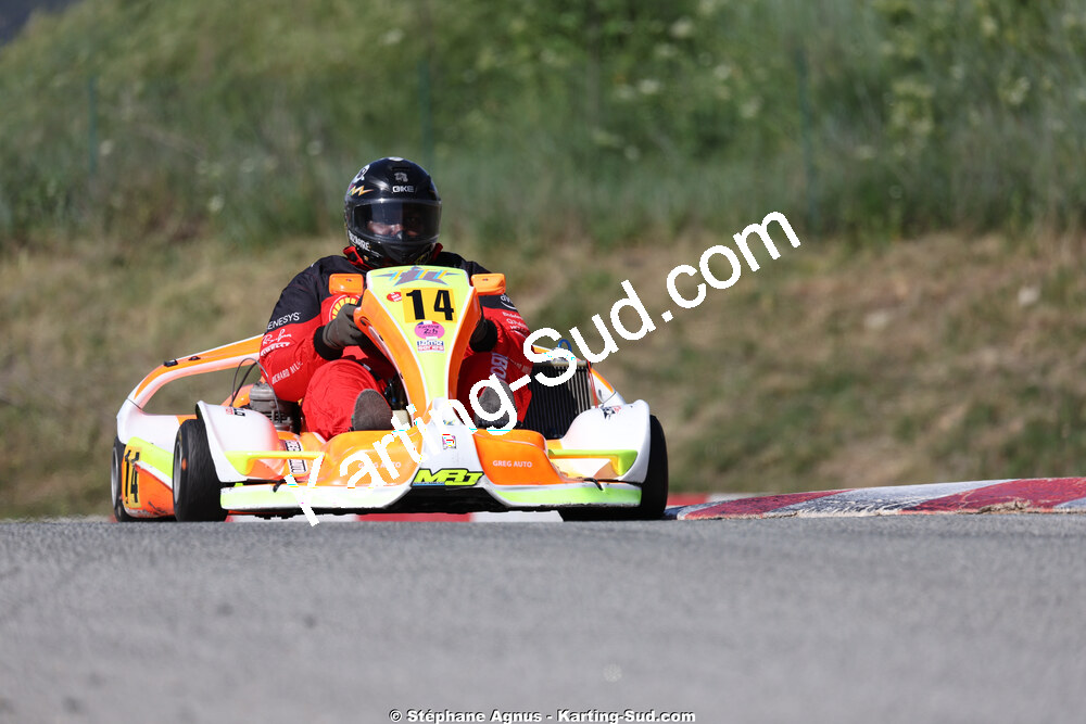 18 & 19/04/2026 : 3ème manche du Championnat de Ligue PACA à Brignoles (photos Stéphane Agnus) 2026 — karting