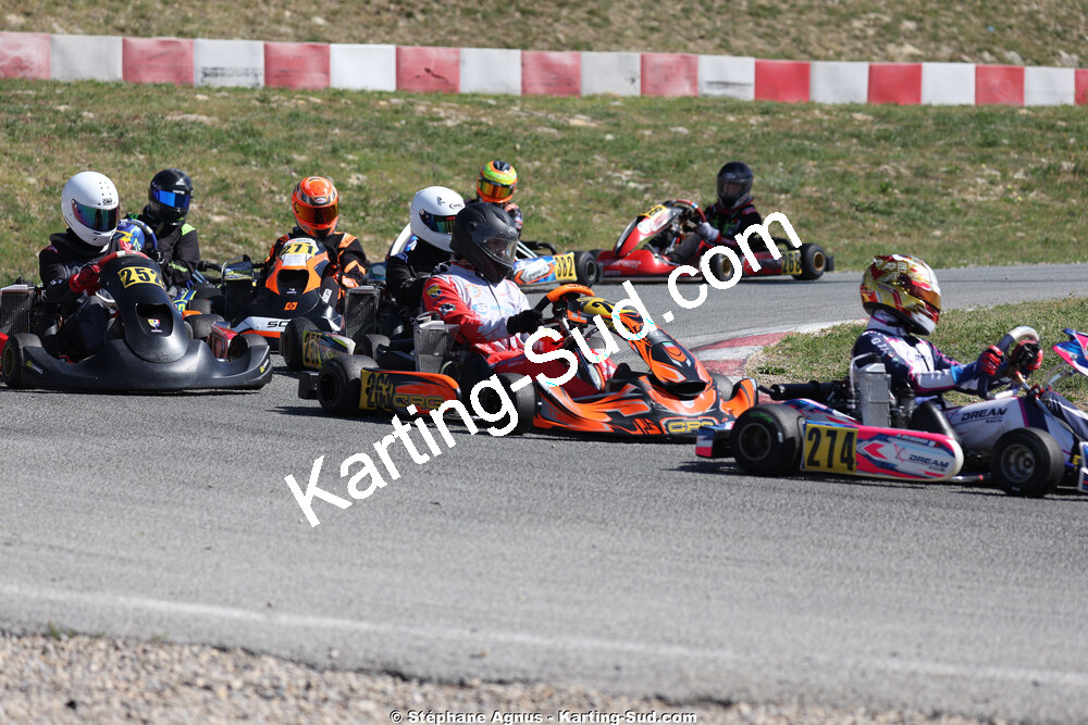18 & 19/04/2026 : 3ème manche du Championnat de Ligue PACA à Brignoles (photos Stéphane Agnus) 2026 — karting