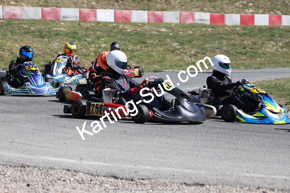 18 & 19/04/2026 : 3ème manche du Championnat de Ligue PACA à Brignoles (photos Stéphane Agnus) 2026 — karting