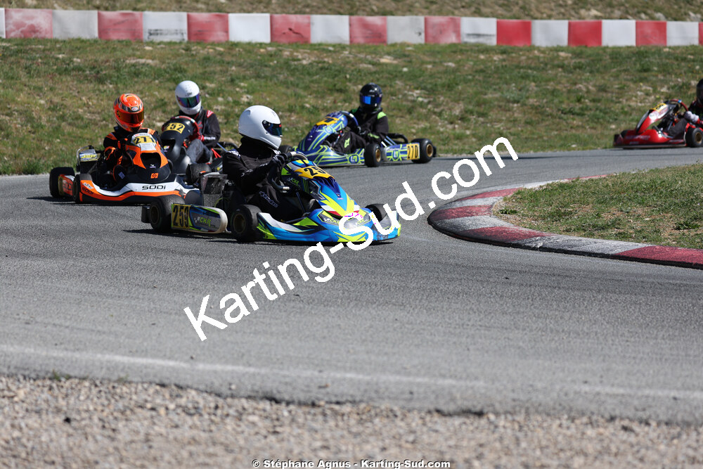 18 & 19/04/2026 : 3ème manche du Championnat de Ligue PACA à Brignoles (photos Stéphane Agnus) 2026 — karting