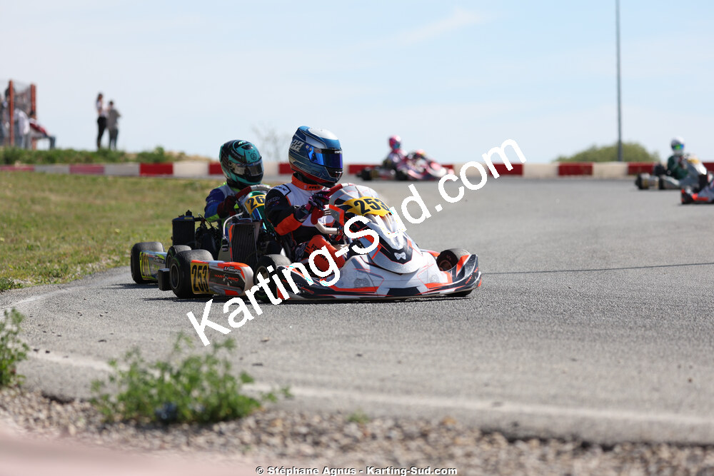 18 & 19/04/2026 : 3ème manche du Championnat de Ligue PACA à Brignoles (photos Stéphane Agnus) 2026 — karting