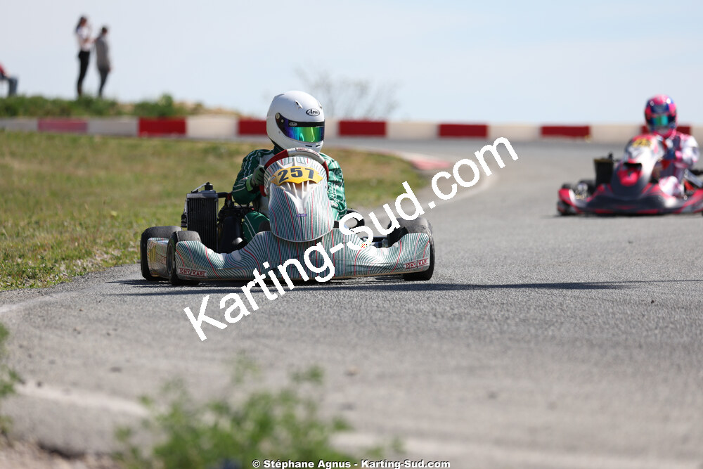 18 & 19/04/2026 : 3ème manche du Championnat de Ligue PACA à Brignoles (photos Stéphane Agnus) 2026 — karting