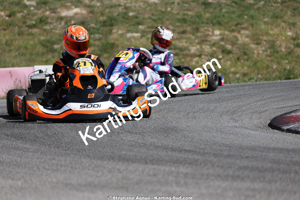 18 & 19/04/2026 : 3ème manche du Championnat de Ligue PACA à Brignoles (photos Stéphane Agnus) 2026 — karting